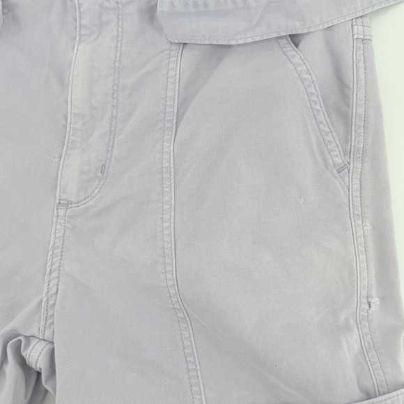 Universal Thread Lavender Purple Pants Utility Crop Belted Women's Sz 2 - Picture 10 of 14